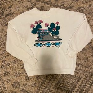 Vintage Tu-oti Cat Crewneck
